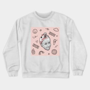 Hope-unicorn Pastel pink Crewneck Sweatshirt